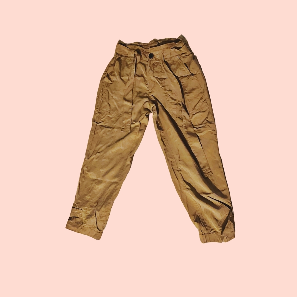 Banana Republic khaki joggers Streetwear Casual Style Size 4 Petite